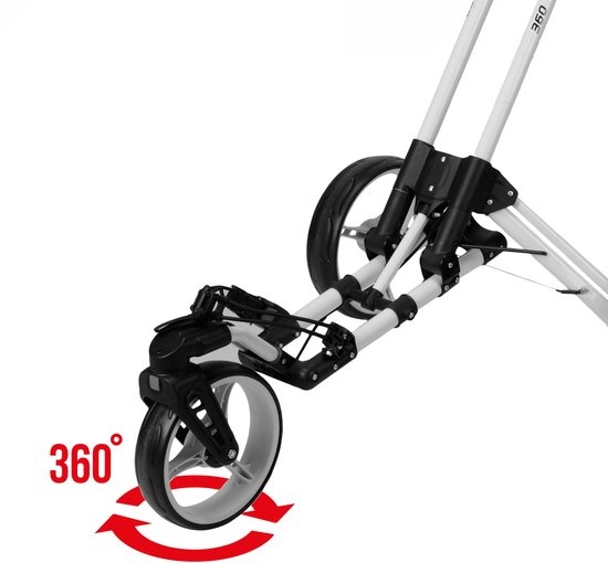 astFold Flex 360 Golftrolley - Charcoal Zwart
