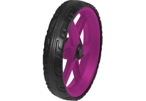 Fastfold Trolley wielen Roze