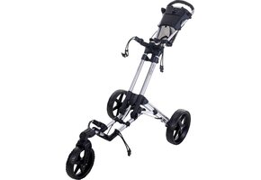 FastFold Flex 360 Golftrolley - Zilver Zwart