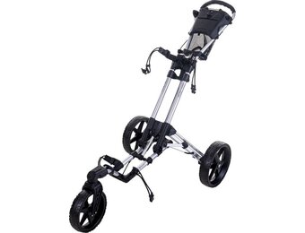 FastFold Flex 360 Golftrolley - Zilver Zwart