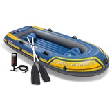 Intex Challenger 3 Boot Set - 295 x 137 x 43 cm - Inclusief peddels en pomp