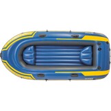 Intex Challenger 3 Boot Set - 295 x 137 x 43 cm - Inclusief peddels en pomp