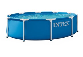 Intex Metal Frame Opzetzwembad Set - Ø 305 cm x 76 cm met filterpomp