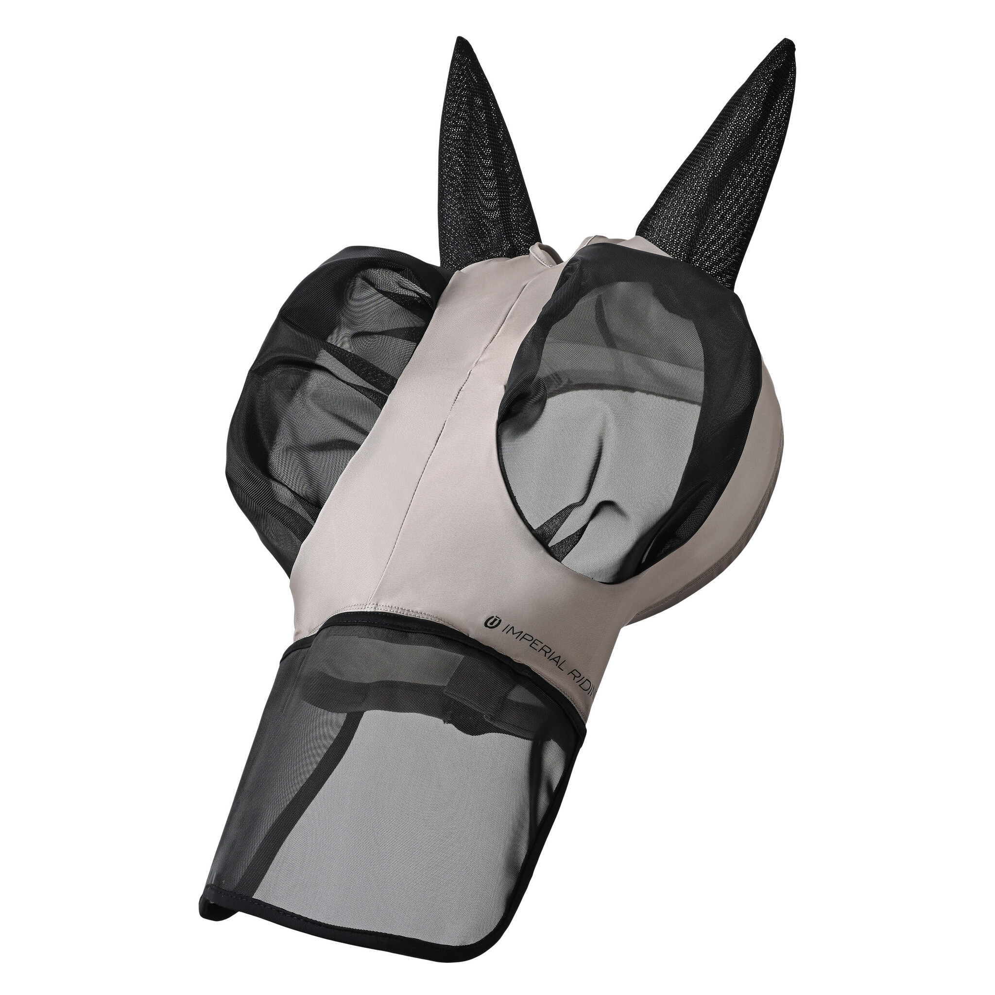 Imperial Riding Vliegenmasker met Neus IRHTrail ride - Light Olive