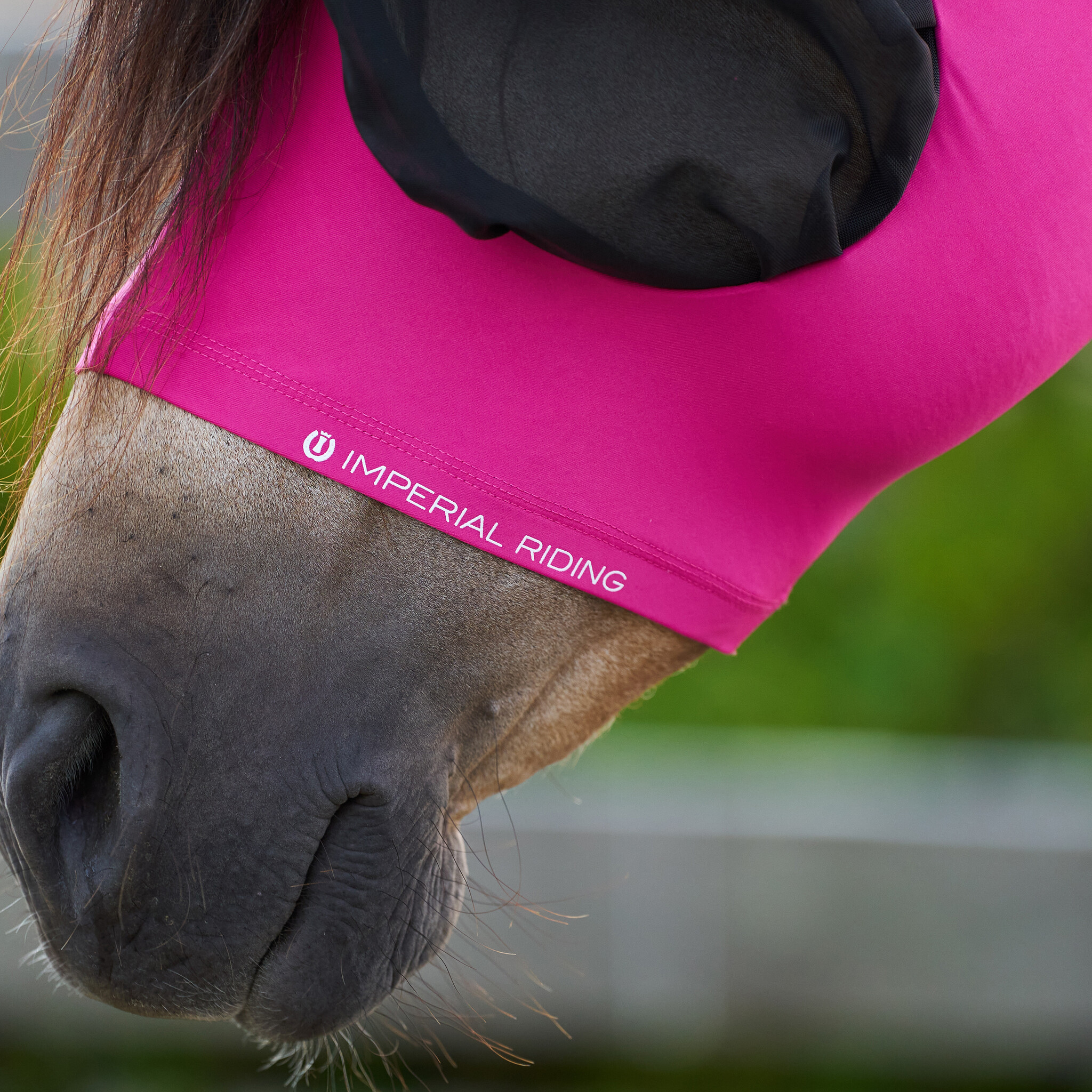 Imperial Riding Vliegenmasker IRHTrail Ride Basic - Pink
