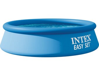 Intex Easy Set Opblaaszwembad Set - Ø 244 x 61 cm met filterpomp