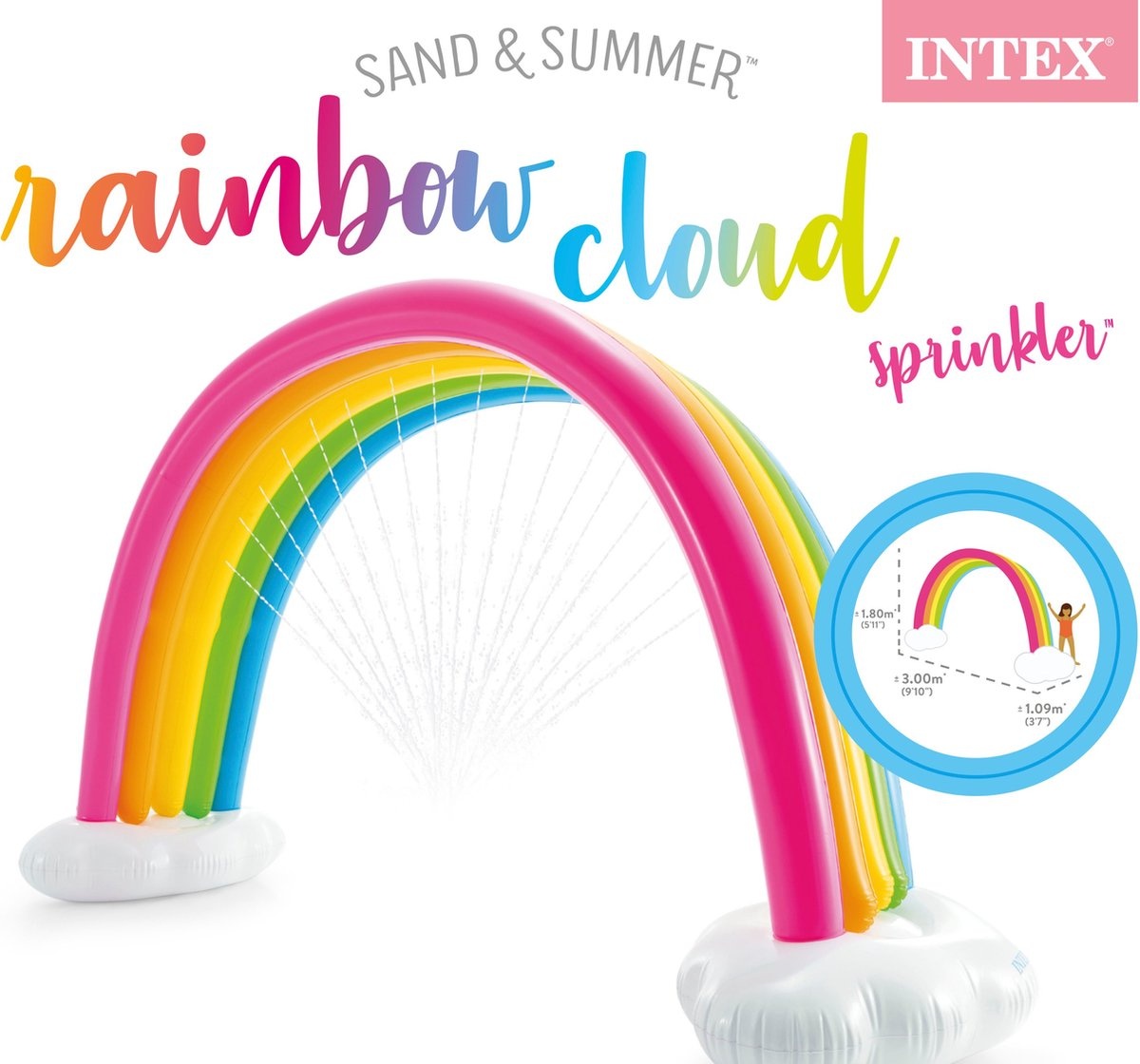 Intex Rainbow Cloud Sproeier