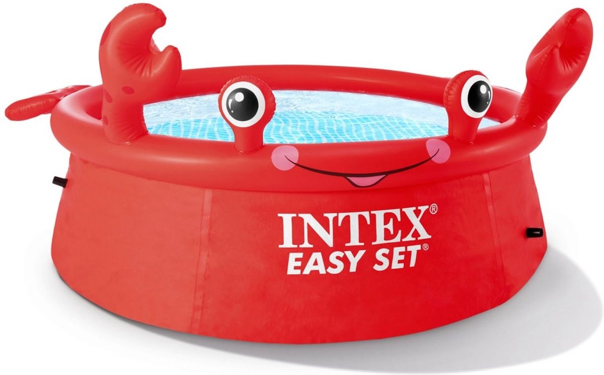 INTEX - Zwembad - Easy - Set - Happy - Crab - opblaasbaar - 183x51 - cm