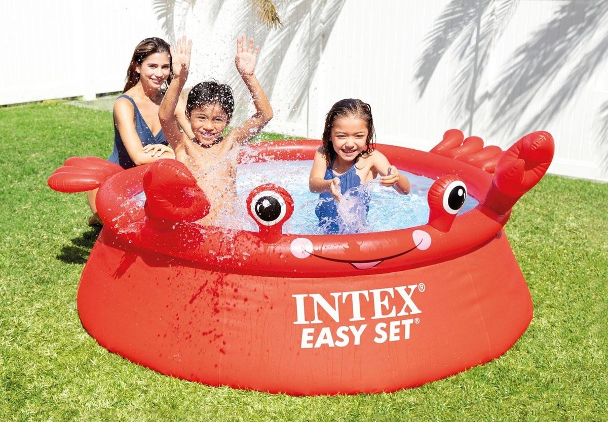 INTEX - Zwembad - Easy - Set - Happy - Crab - opblaasbaar - 183x51 - cm