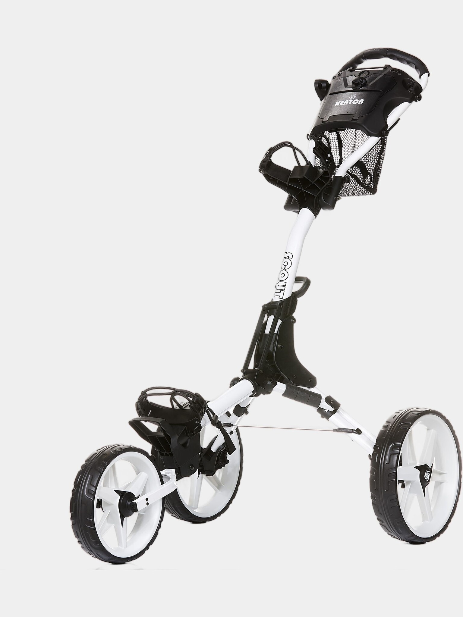 FastFold Scout Golfkar - Golftrolley - Wit
