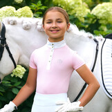 Imperial Riding Kids Competition shirt IRHBasic Glam - Wit