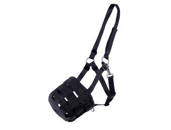 QHP Graasmasker - Zwart
