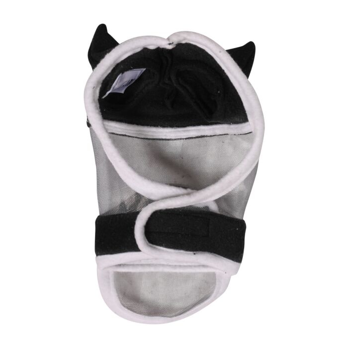 HKM Hobby Horse Vliegenmasker met Neus - Zwart