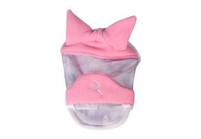 HKM Hobby Horse Vliegenmasker met Neus - Roze