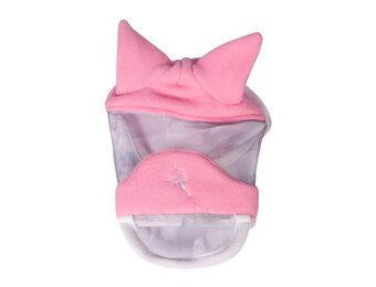 HKM Hobby Horse Vliegenmasker met Neus - Roze