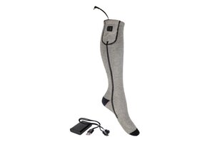 HKM Verwarmde Sokken Keep Warm - Grijs