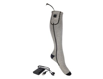 HKM Verwarmde Sokken Keep Warm - Grijs