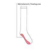HKM Verwarmde Sokken Keep Warm - Grijs