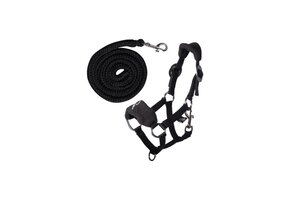 HKM Hobby Horse Halster Fleece - Zwart