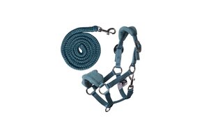 HKM Hobby Horse Halster Fleece - Turquoise