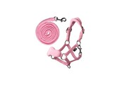 HKM Hobby Horse Halster Fleece - Roze