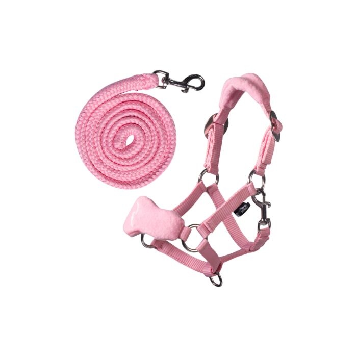 HKM Hobby Horse Halster Fleece - Oranje