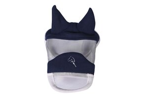 HKM Hobby Horse Vliegenmasker met Neus - Blauw
