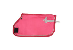 QHP Fleecedeken Hobby Horse - Fuchsia