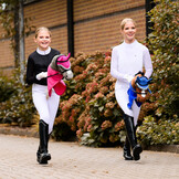 QHP Fleecedeken Hobby Horse - Fuchsia