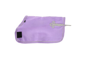 QHP Fleecedeken Hobby Horse - Lilac
