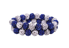 QHP Knotband Gloss - Kobalt Blauw