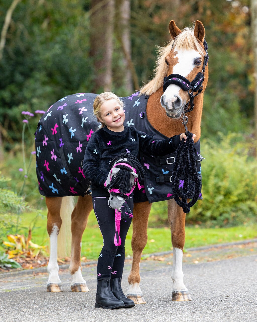 QHP Halsterset Isalyn Unicorn Dream
