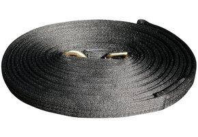 Harry's Horse Longeerlijn Soft 8 Meter -  Zwart