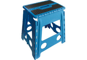 Hippo Tonic Opvouwbaar Opstapkruk - Blauw