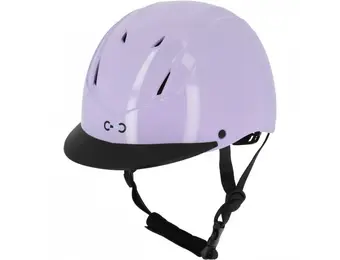 Riding World Paardrijhelm Topy - Lila