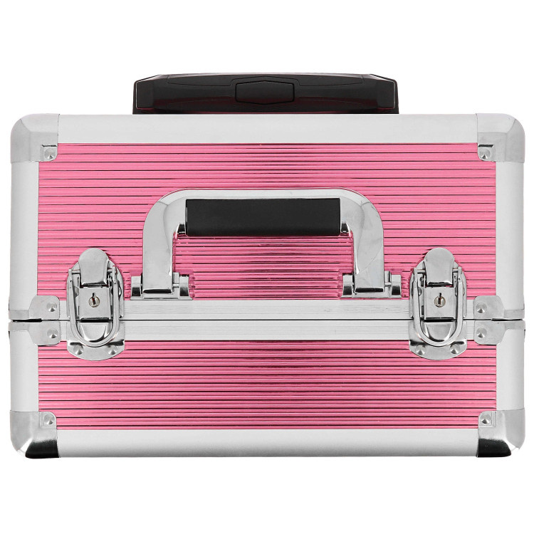 Equithème Poetskoffer op wielen Je t'aime - Roze