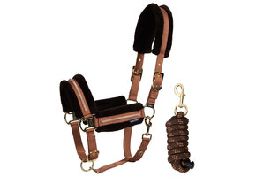 Harry's Horse Halsterset Soft - Mocha Bisque