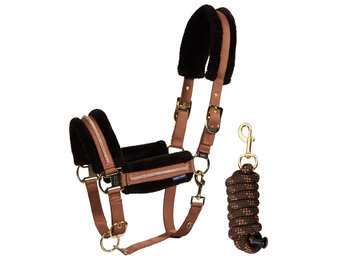 Harry's Horse Halsterset Soft - Mocha Bisque