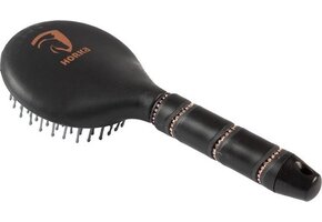 Horka Staart en Manen Borstel Diamant - Zwart Rosegold