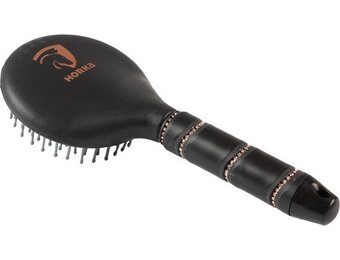 Horka Staart en Manen Borstel Diamant - Zwart Rosegold