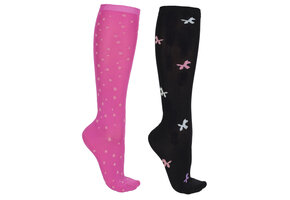 QHP Kniekous Gift Box Isalyn Set van 2 - Unicorn Dream