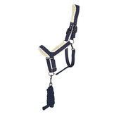 QHP Halsterset Sension Soft - Navy