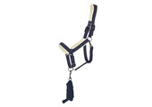 QHP Halsterset Sension Soft - Navy