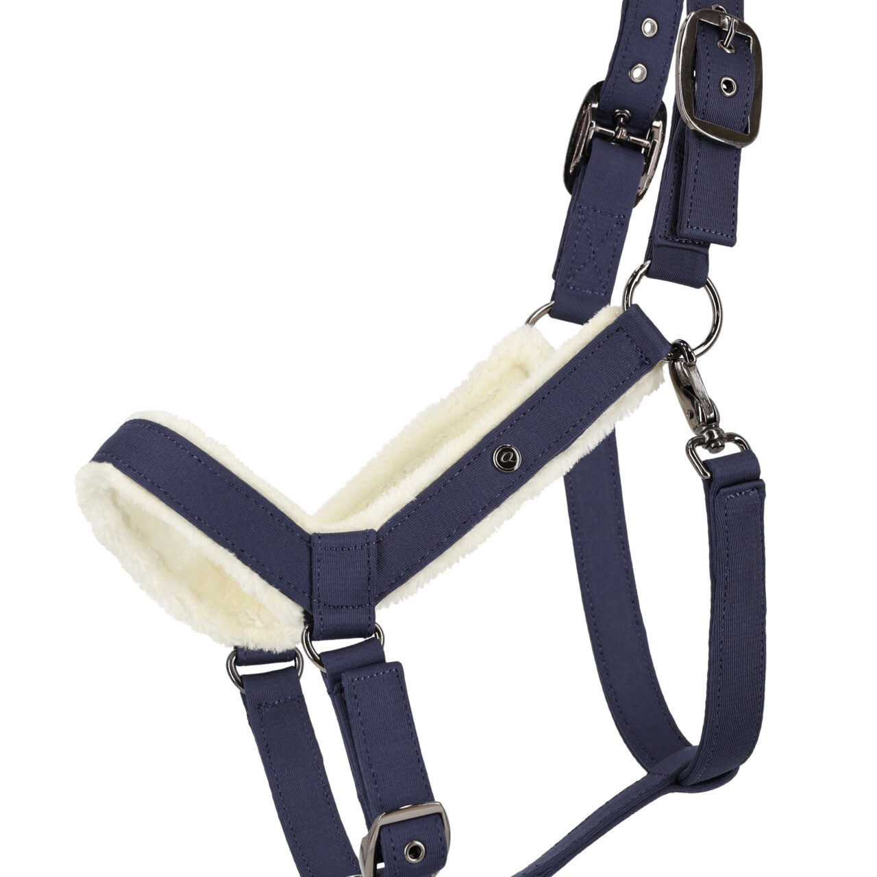 QHP Halsterset Sension Soft - Navy