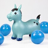 QHP Jumpy Horse Pearl - Mintgroen