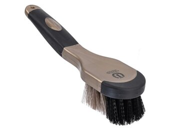 Imperial Riding Hoof brush IRHGrip - Dark Taupe Metallic
