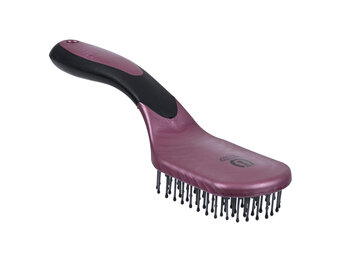 Imperial Riding Mane& Tail Brush IRHBoomerang - Dark Mauve Metallic