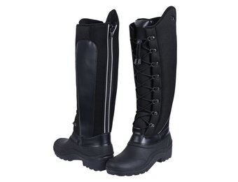 Imperial Riding Winterrijlaarzen IRH reflective - Zwart