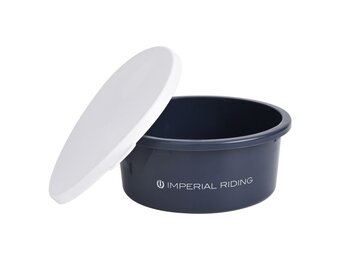 Imperial Riding Voerbak met deksel 2L IRHBasic - Navy