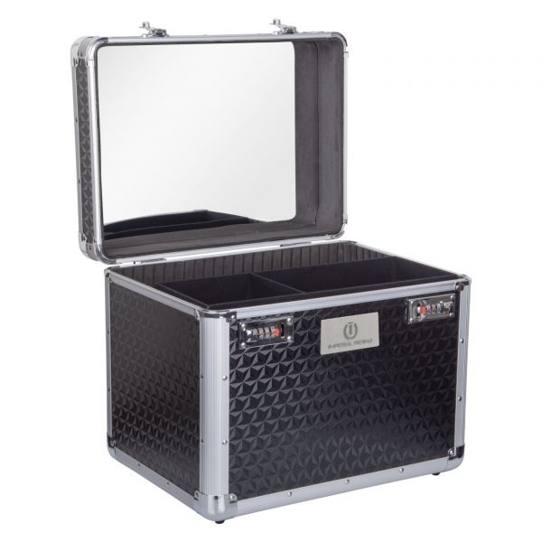 Imperial Riding Grooming Box IRHShiny - Black Glitter